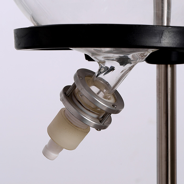 lab rotary evaporator easy drain valve